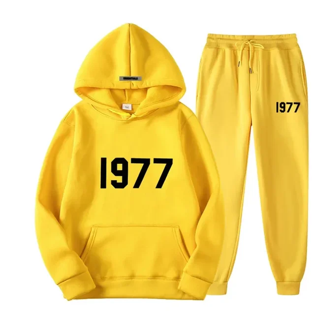 1977 Essentials Tracksuit Yellow