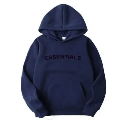 Fear Of God Essentials Casual Pullover Hoodie Navy