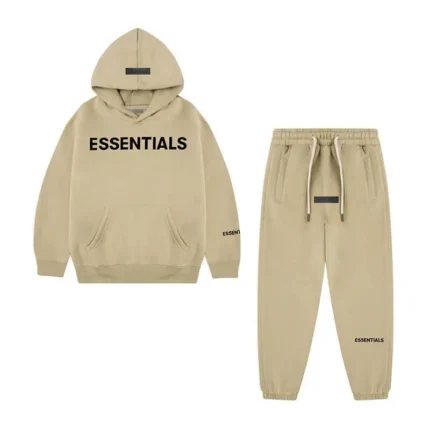 Fear Of God Essential Tracksuit Beige