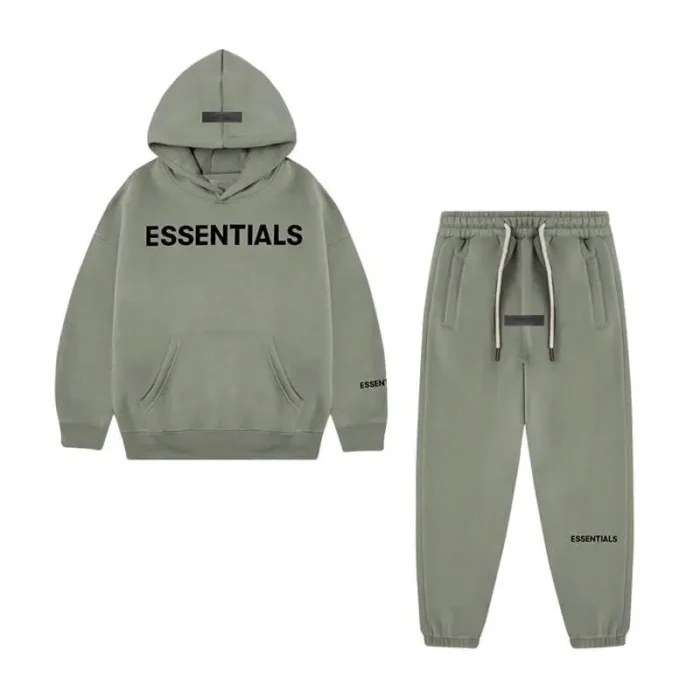 Fear Of God Essential Tracksuit Gray