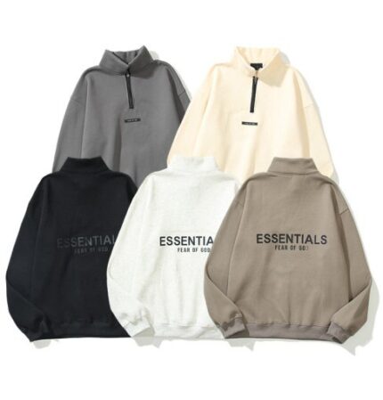 Fear Of God Essentials Half Zipper Sweatshirt