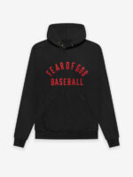 Fear of God Baseball Hoodie – Black