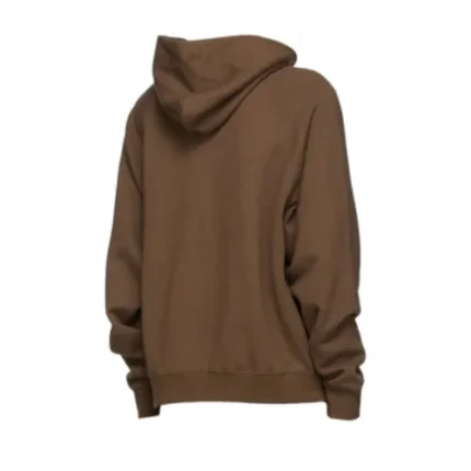 Men Brown Essentials Hoodie