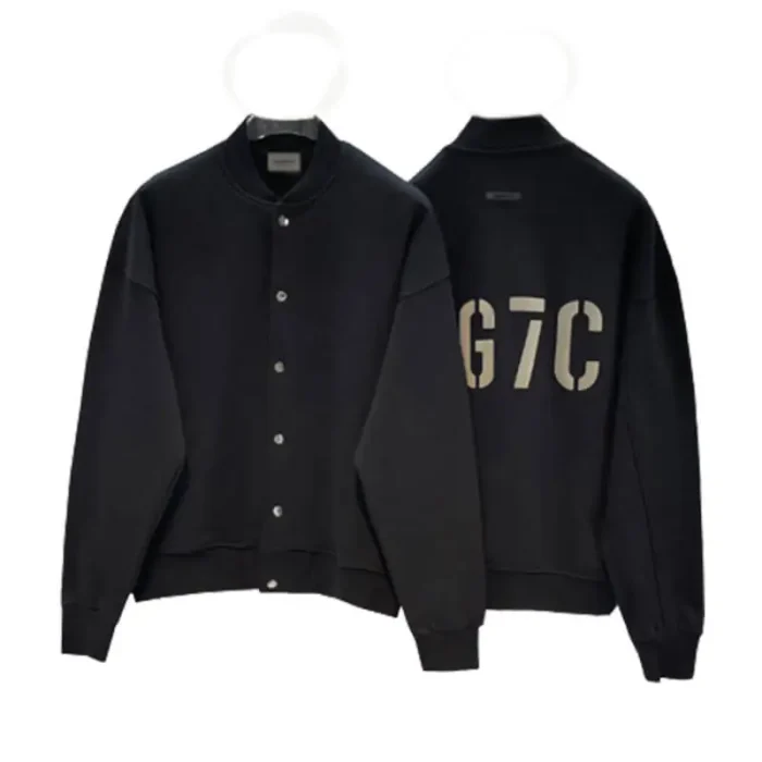 Men & Women Baseball Back Letter FG7C Essentials Jacket